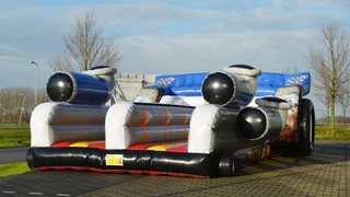 A Bungee Run Tractorpulling 