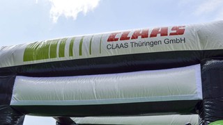 Claas Axion Traktor Hüpfburg 