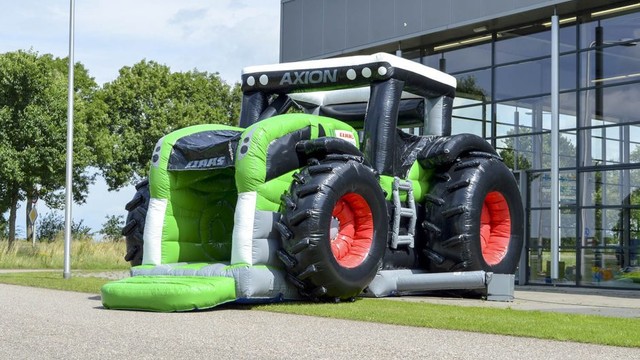 Claas Axion Traktor Hüpfburg 