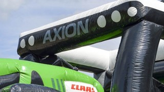 Claas Axion Traktor Hüpfburg 