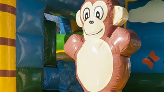 Hüpfburg Multifun Gorilla