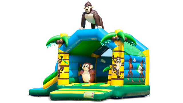 Hüpfburg Multifun Gorilla