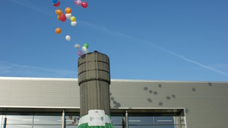  Sektflasche für Ballons 