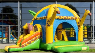 Hüpfburg Multifun Super Giraffe 