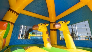 Hüpfburg Multifun Super Giraffe 