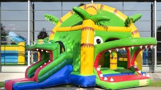 Hüpfburg Multifun Super Krokodil 