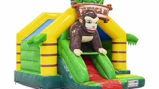 Hüpfburg Slide Combo Gorilla