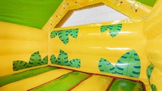 Hüpfburg Slide Combo Banana Monkey